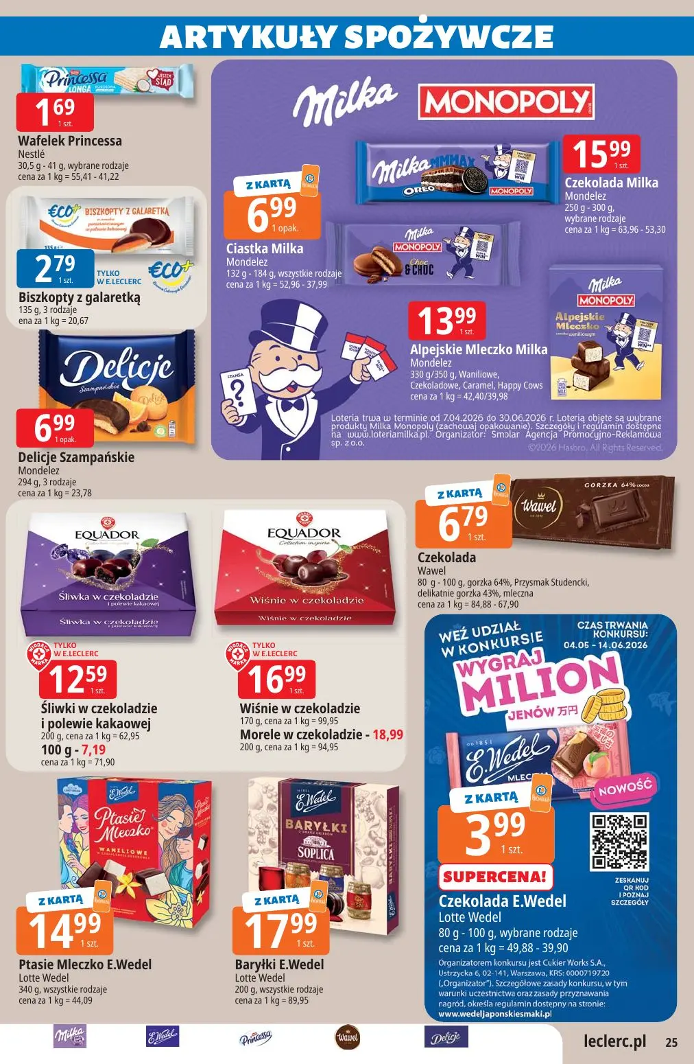 gazetka promocyjna E.Leclerc Czas na relaks - oferta rozszerzona - Strona 25