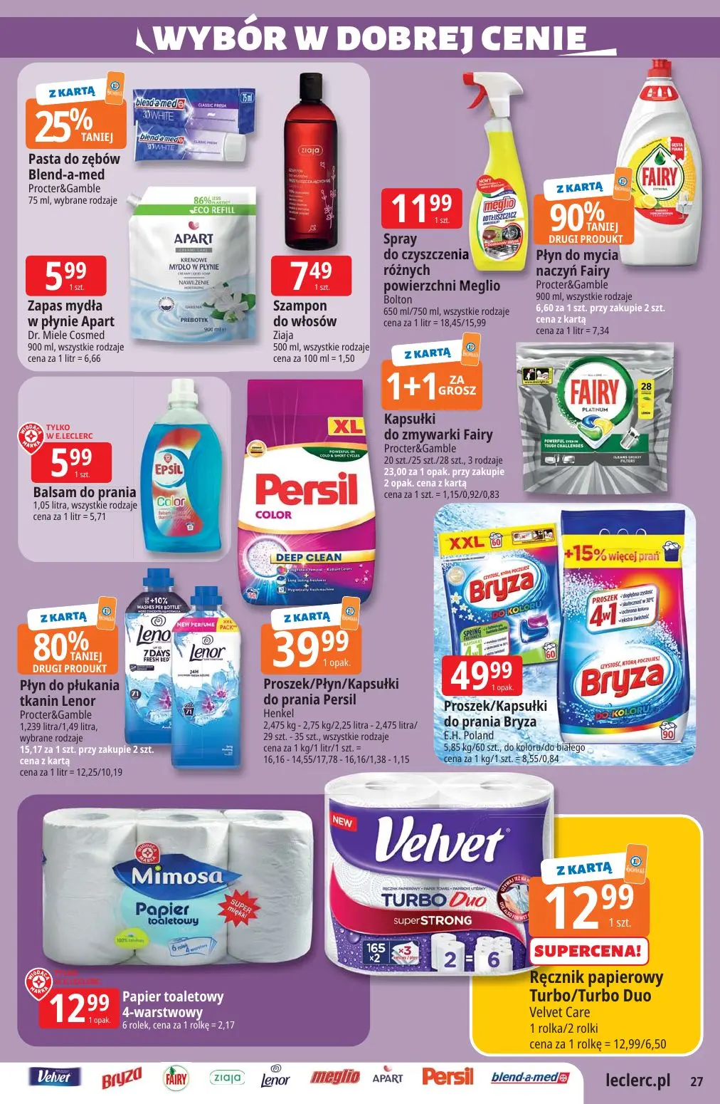 gazetka promocyjna E.Leclerc Czas na relaks - oferta rozszerzona - Strona 27