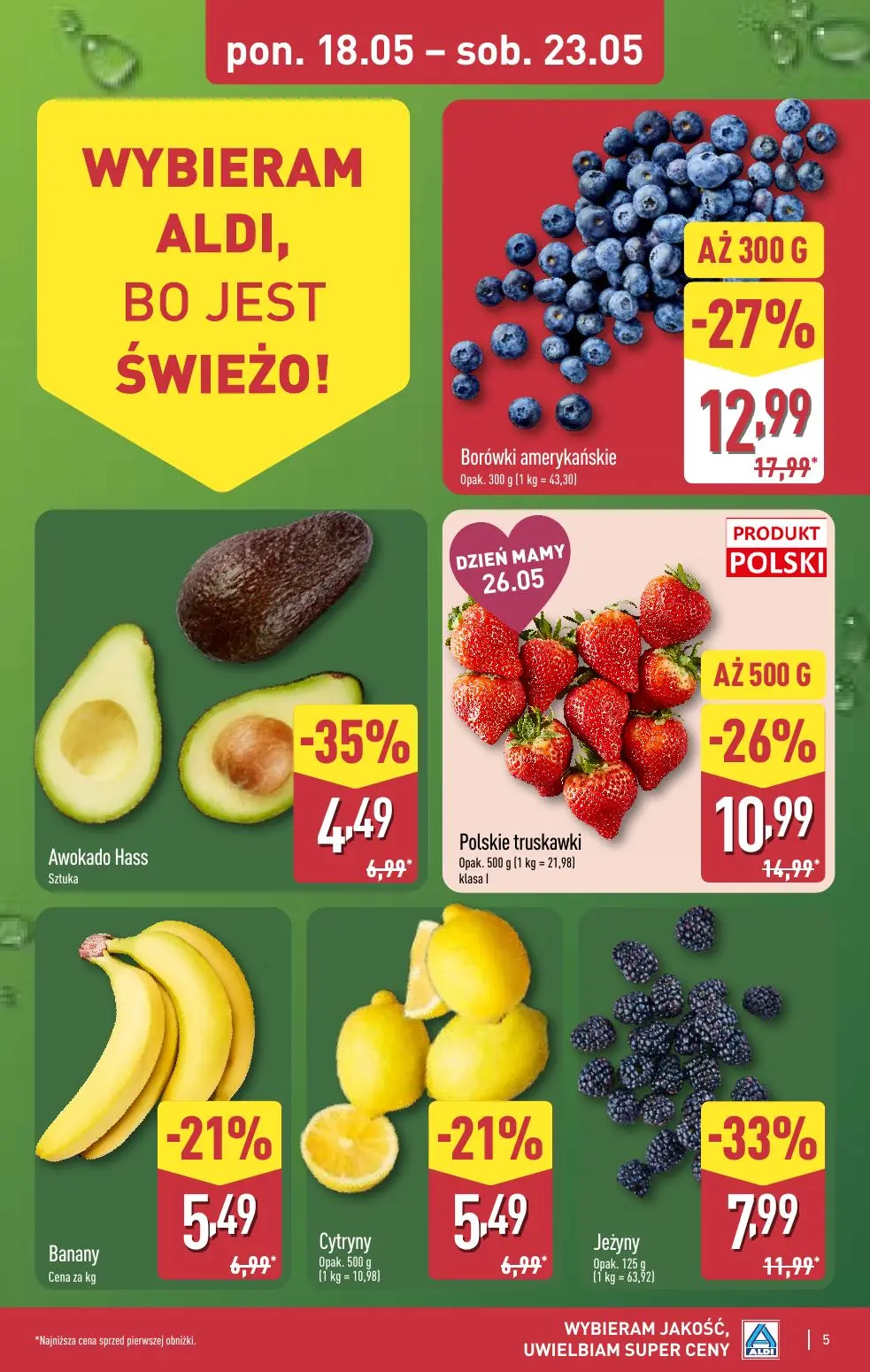 gazetka promocyjna ALDI Wybieram Aldi - Strona 5