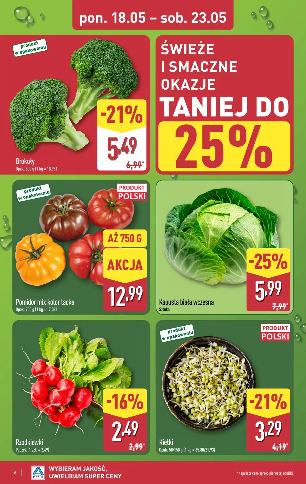 gazetka promocyjna ALDI Wybieram Aldi - Strona 6