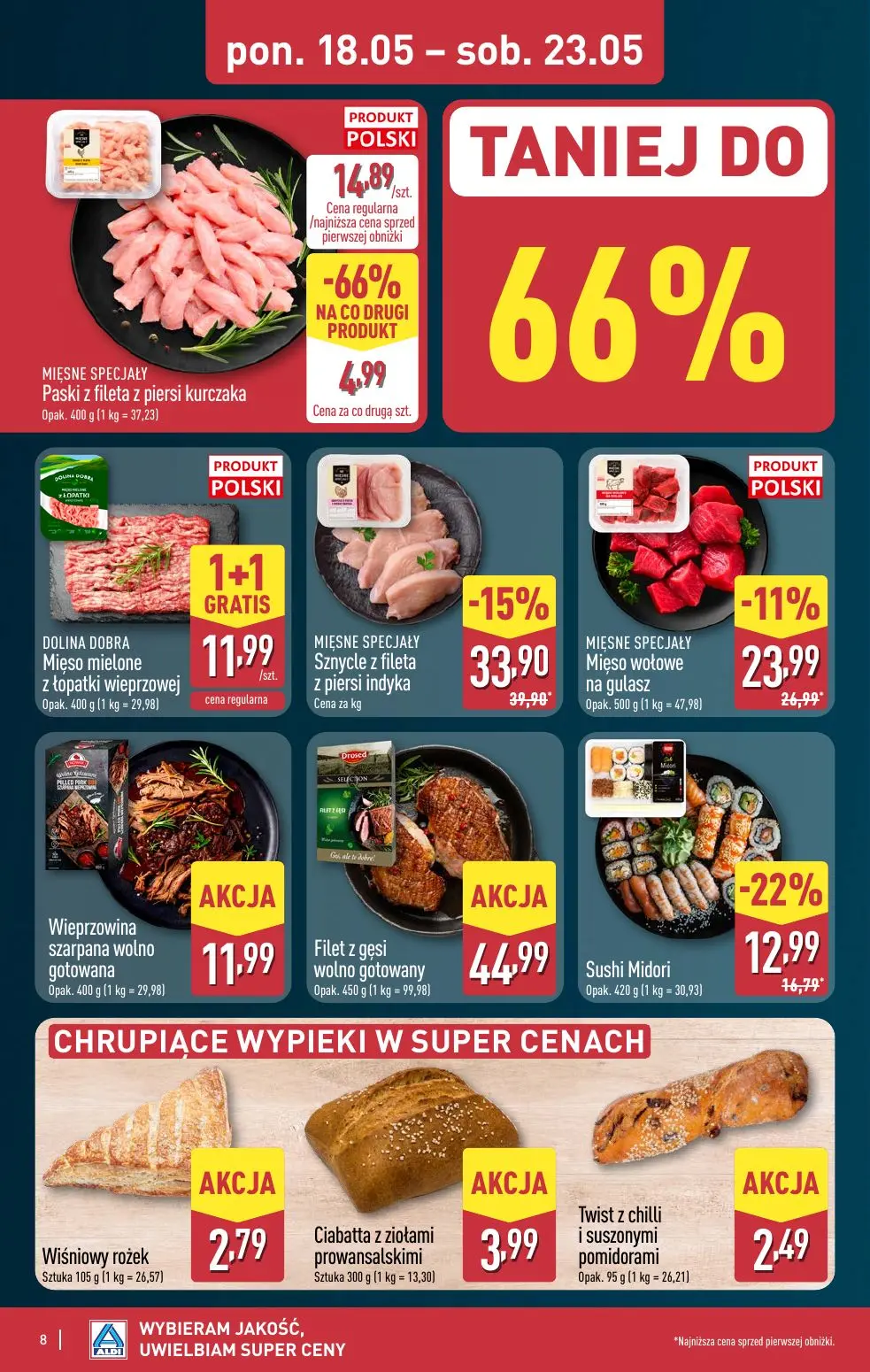 gazetka promocyjna ALDI Wybieram Aldi - Strona 8