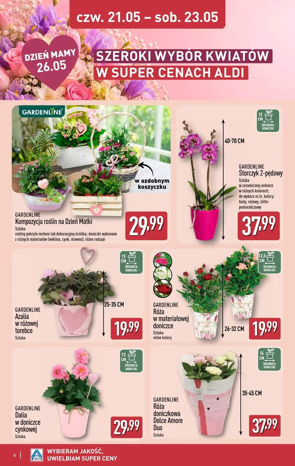 gazetka promocyjna ALDI Dzień Mamy - Strona 6
