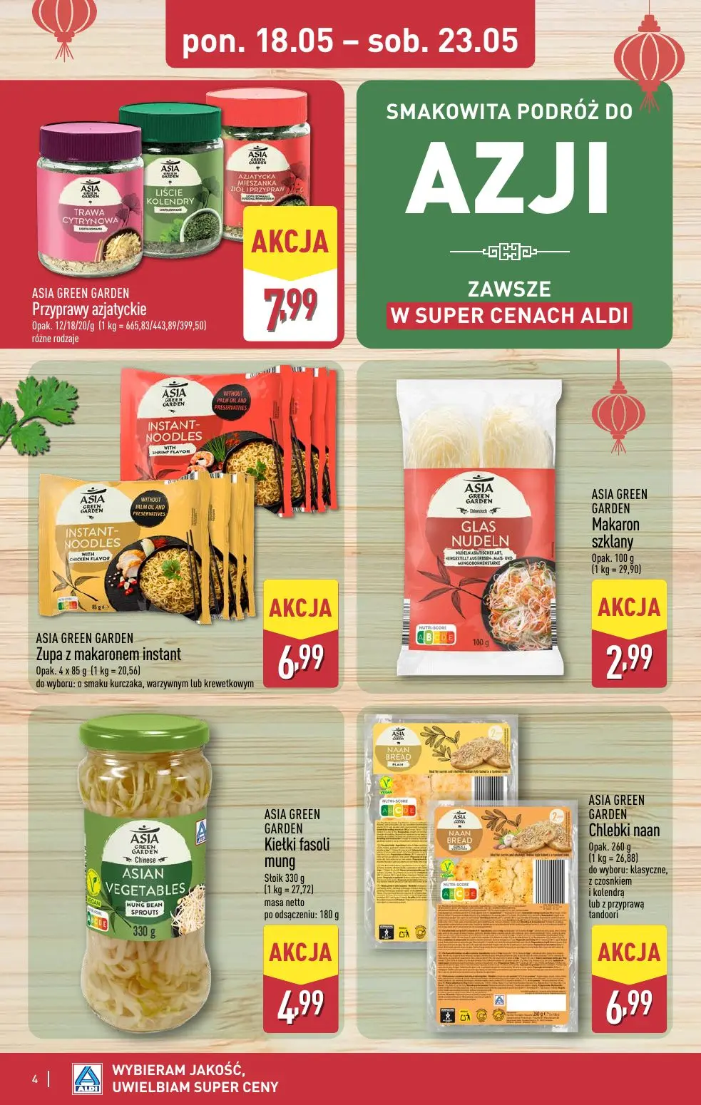 gazetka promocyjna ALDI Smakowita podróż do Azji - Strona 4