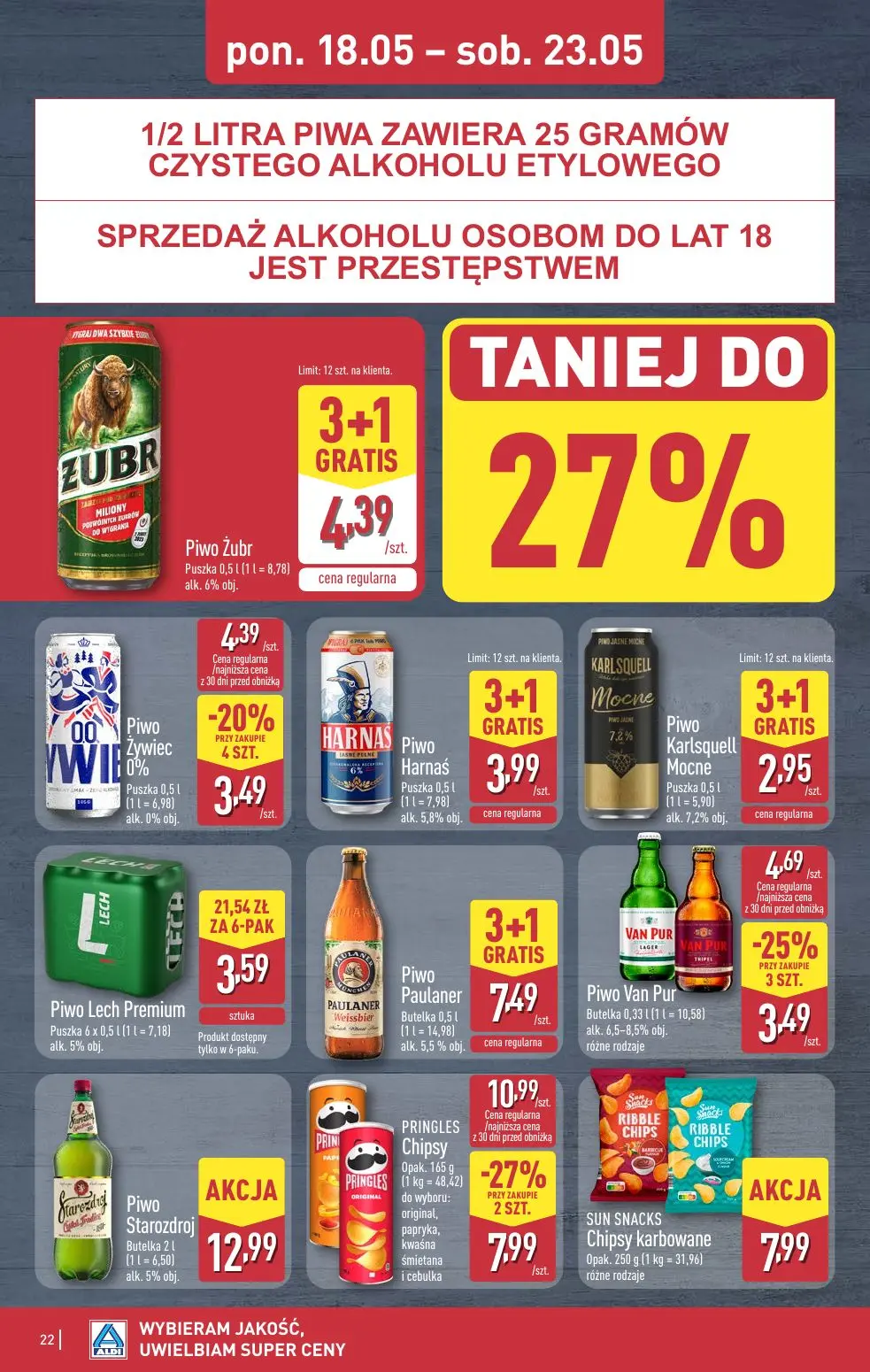 gazetka promocyjna ALDI Wybieram ALDI - Strona 22