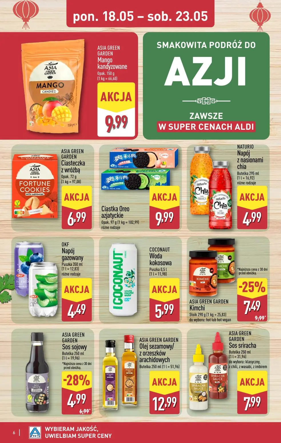 gazetka promocyjna ALDI Smakowita podróż do Azji - Strona 6
