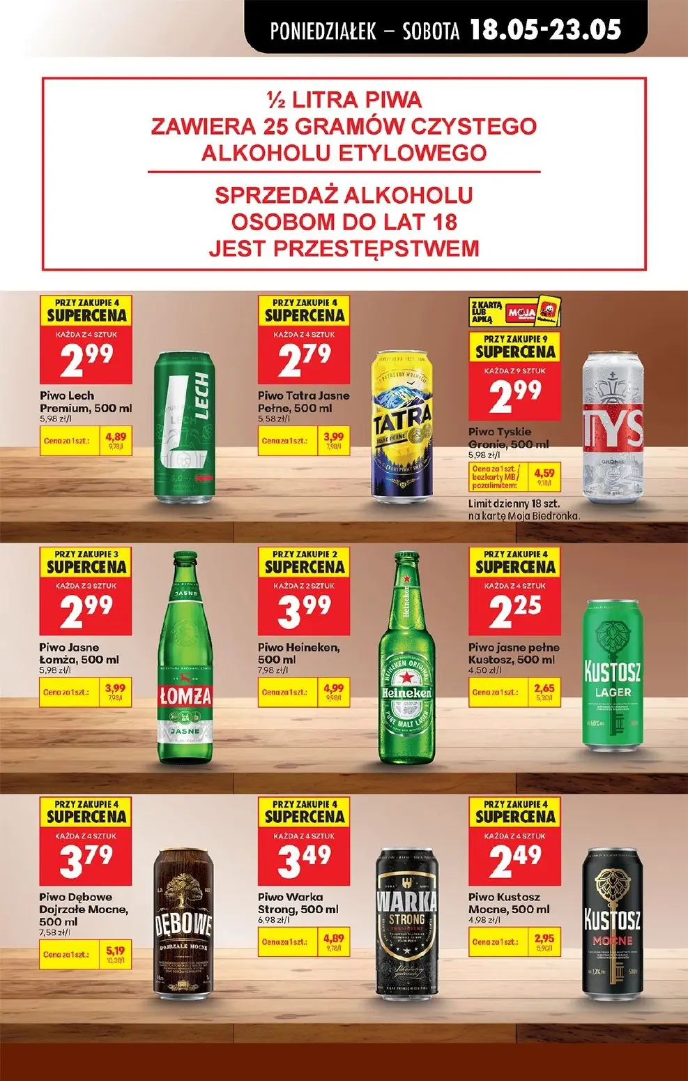 gazetka promocyjna Biedronka Lada tradycyjna. Od poniedziałku - Strona 69