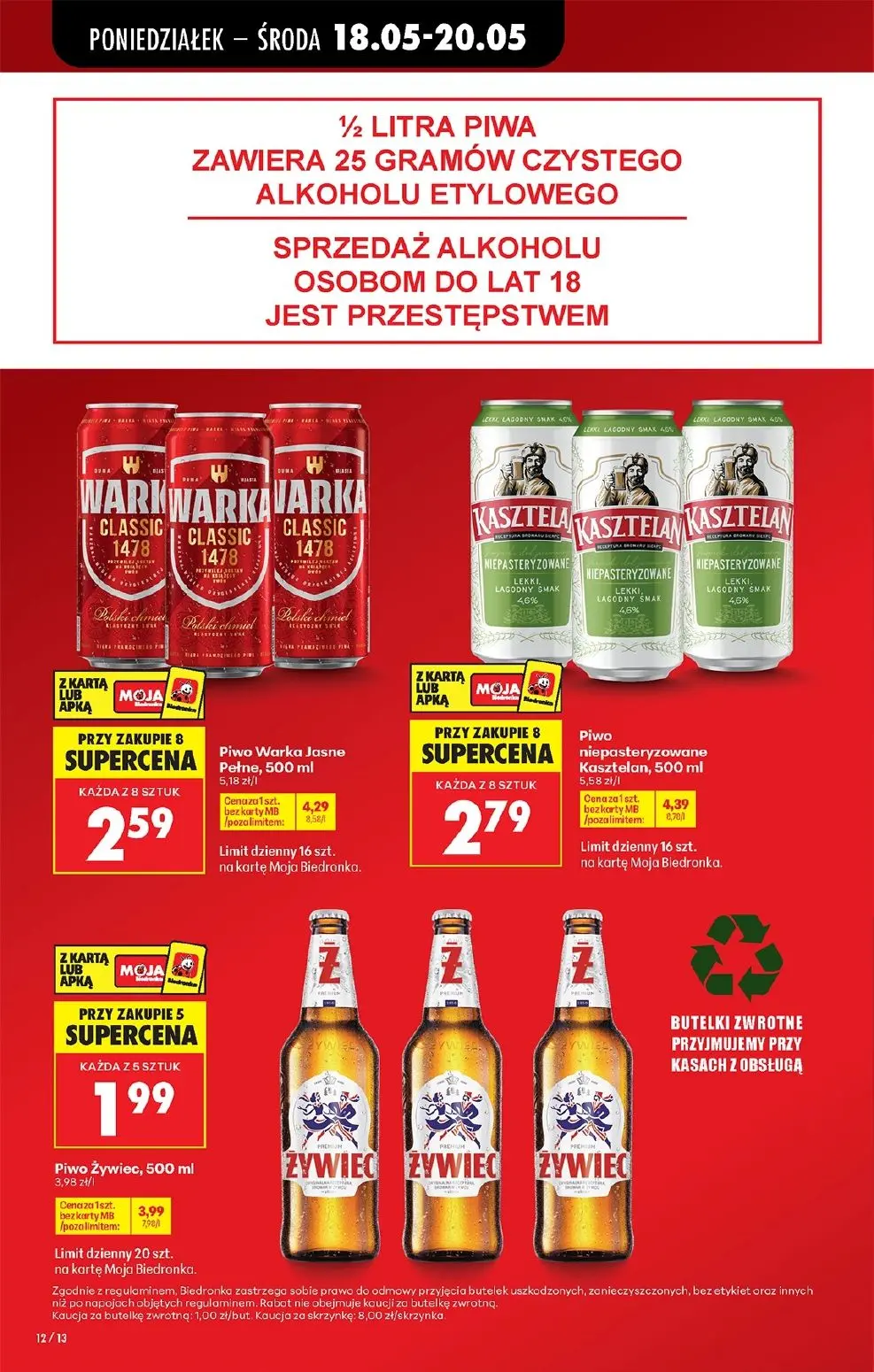 gazetka promocyjna Biedronka Od poniedziałku - Strona 14