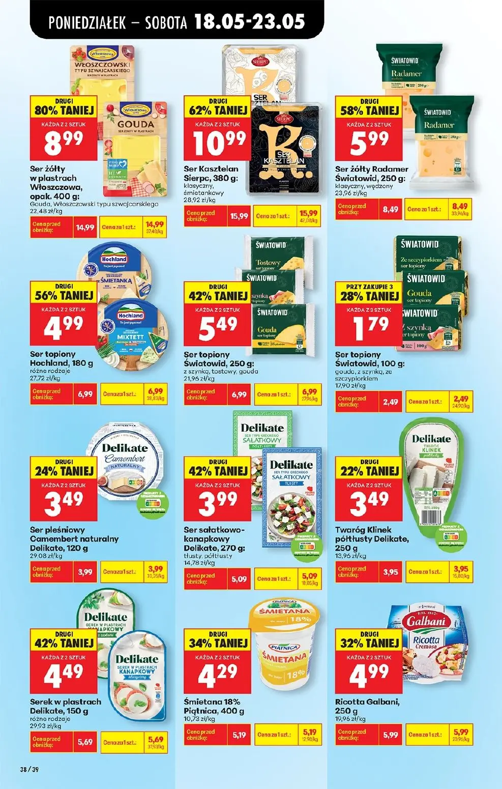 gazetka promocyjna Biedronka Od poniedziałku - Strona 44