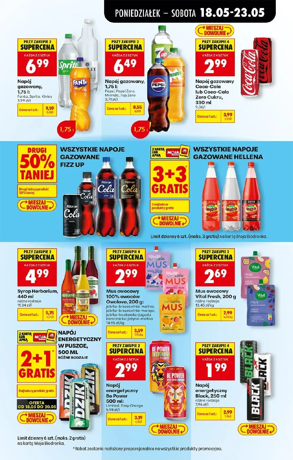 gazetka promocyjna Biedronka Od poniedziałku - Strona 67