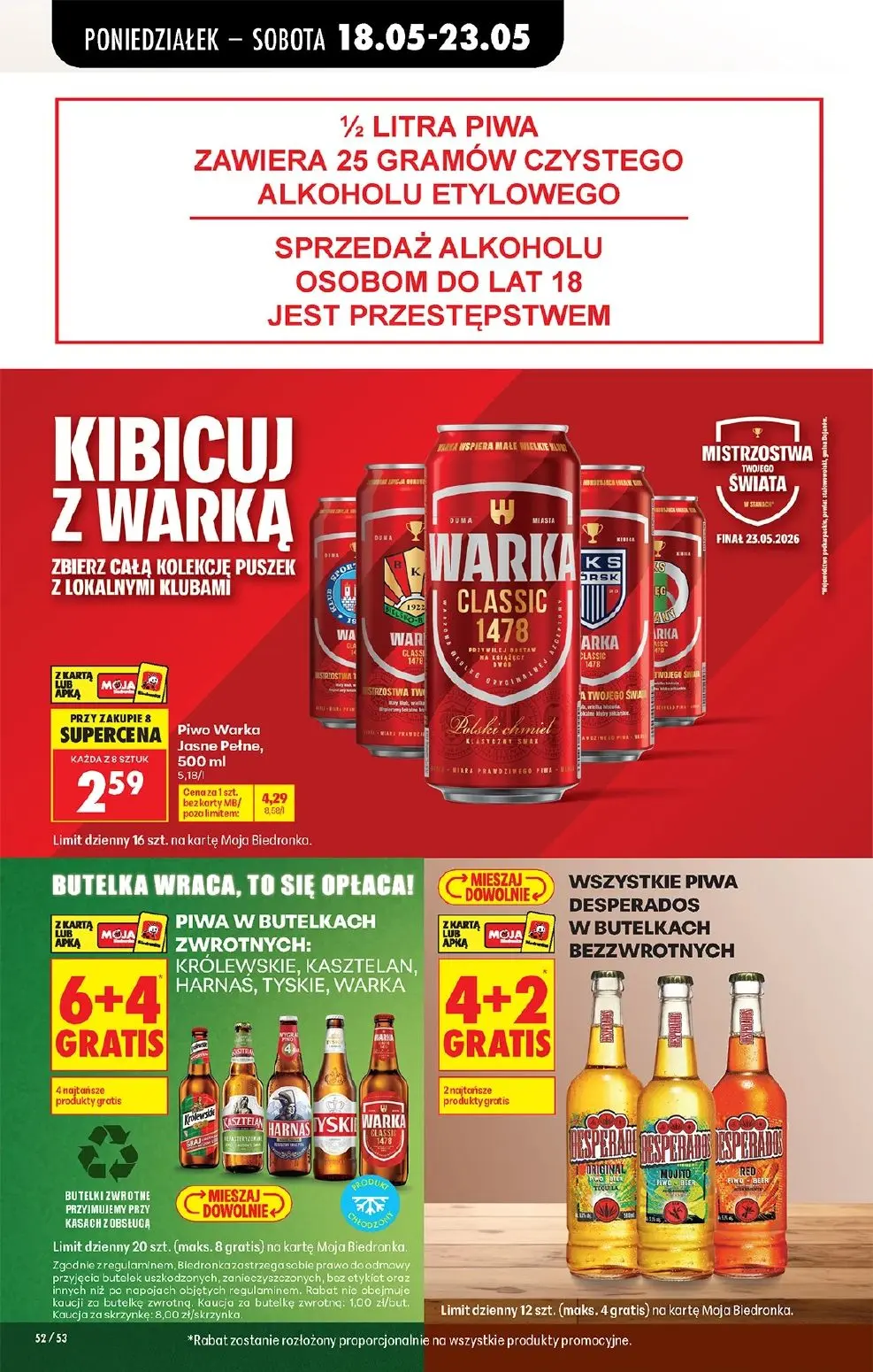 gazetka promocyjna Biedronka Od poniedziałku - Strona 68