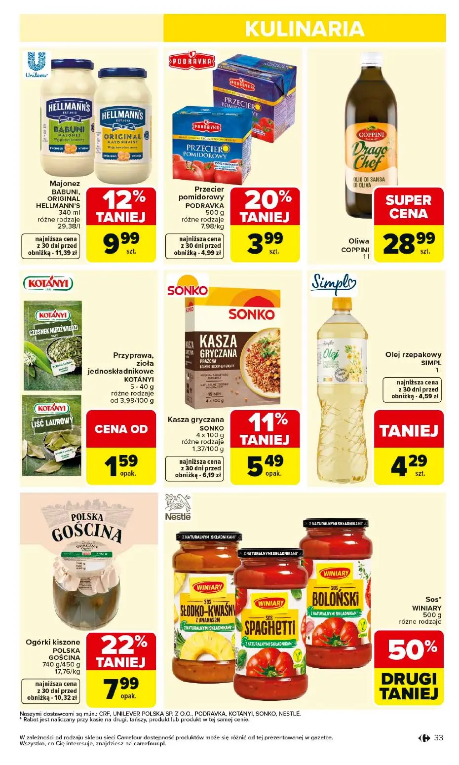 gazetka promocyjna Carrefour Market Kuchnia Włoska - Strona 35