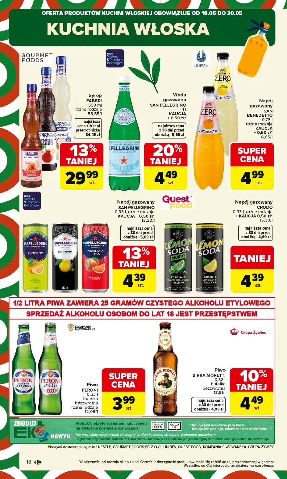 gazetka promocyjna Carrefour Od poniedziałku, Smaki świata - Strona 20