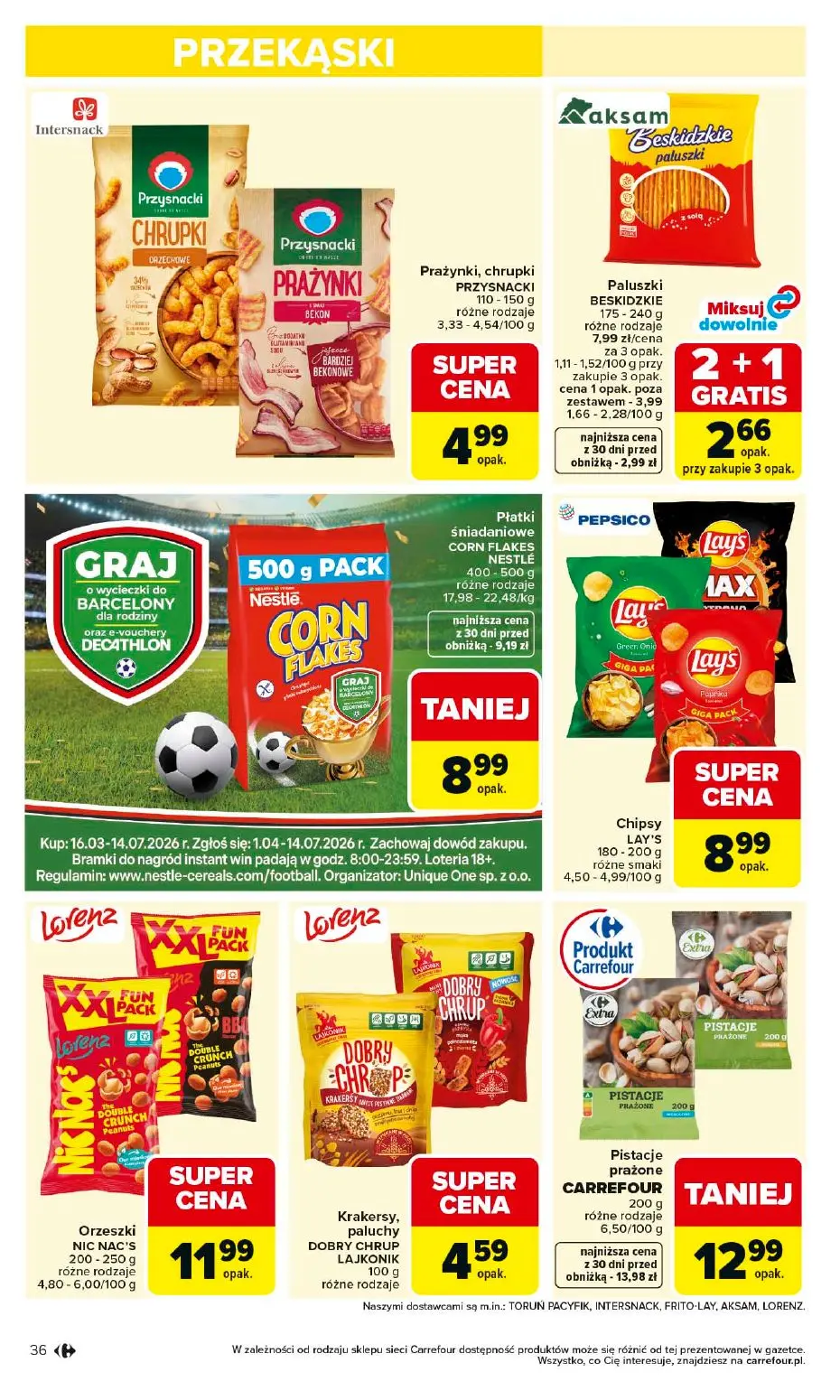gazetka promocyjna Carrefour Od poniedziałku, Smaki świata - Strona 38