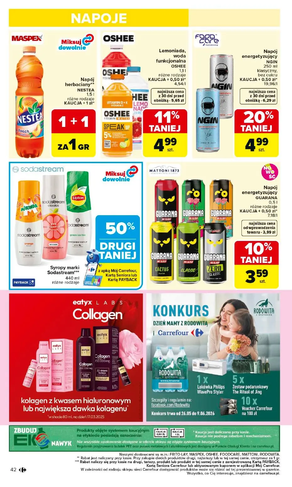 gazetka promocyjna Carrefour Od poniedziałku, Smaki świata - Strona 44