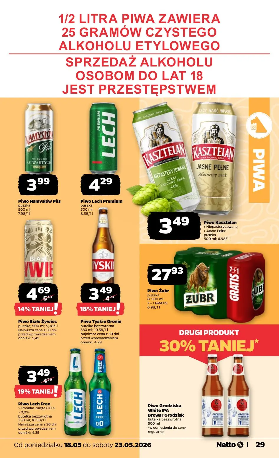 gazetka promocyjna NETTO Gazetka spożywcza - Strona 29