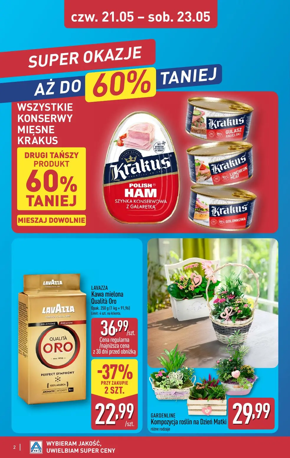 gazetka promocyjna ALDI Tani Weekend - Strona 2