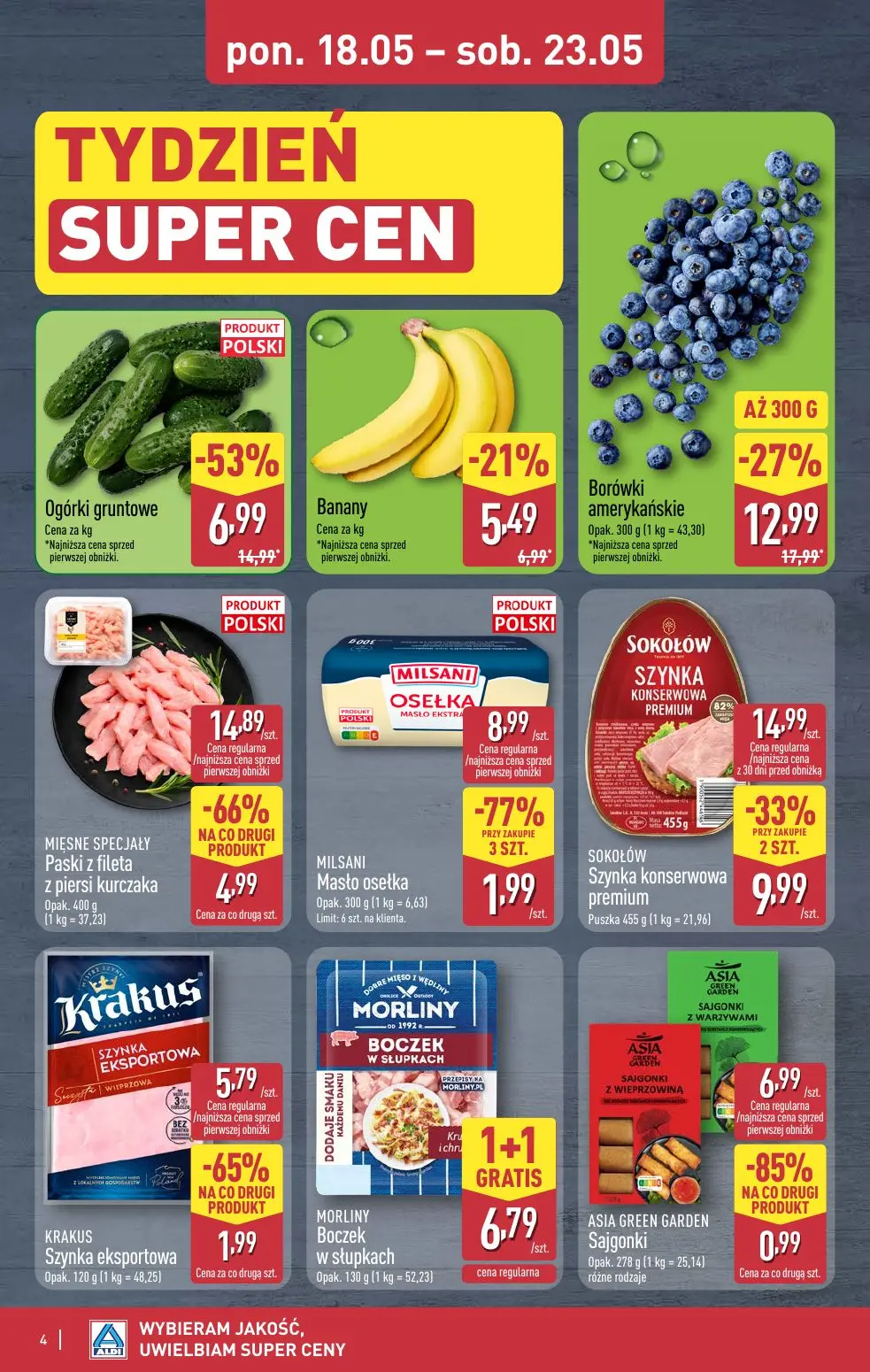 gazetka promocyjna ALDI Tani Weekend - Strona 4