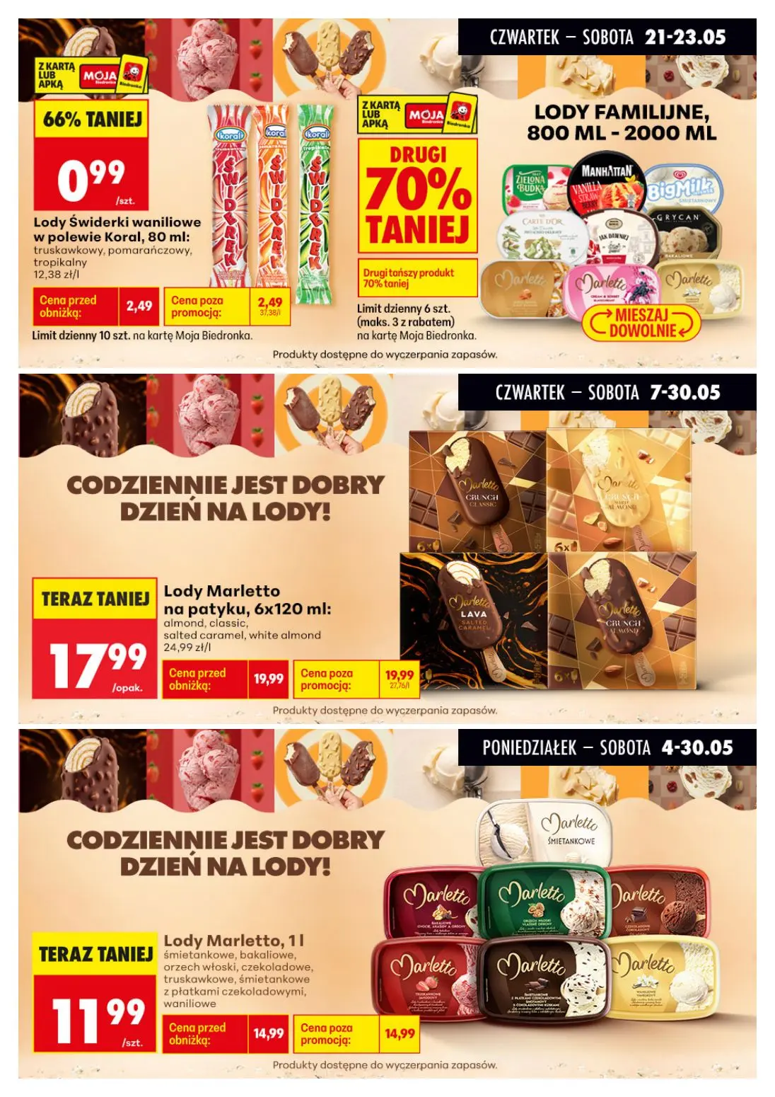 gazetka promocyjna Biedronka Biedronkowe oszczędności - Strona 3