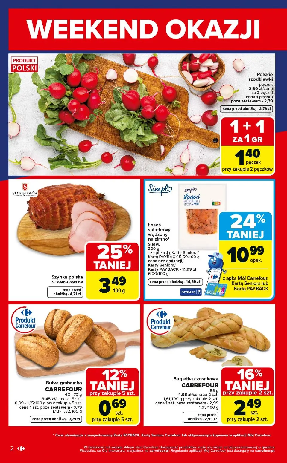 gazetka promocyjna Carrefour Weekend Od czwartku - Strona 2