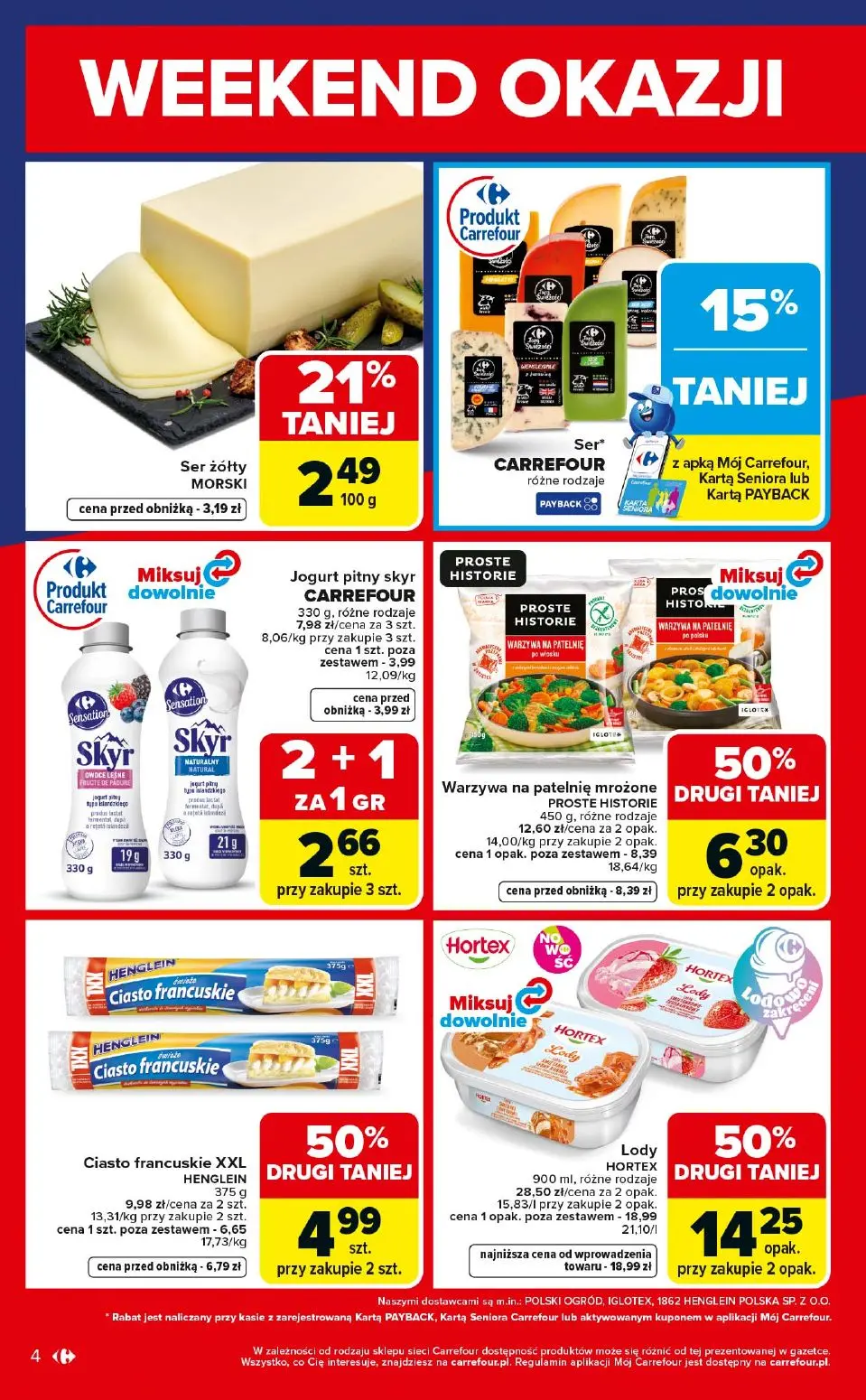gazetka promocyjna Carrefour Weekend Od czwartku - Strona 4