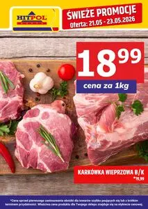 Gazetka promocyjna Hitpol, ważna od 2026-05-21 do 2026-05-23.