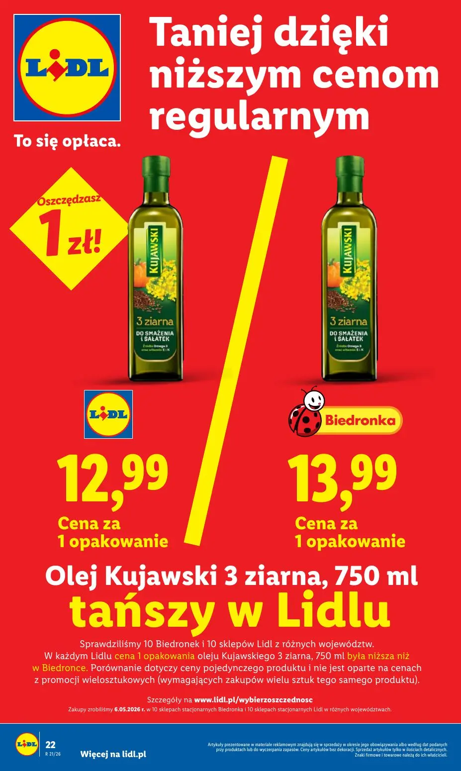gazetka promocyjna LIDL Od czwartku - Strona 22