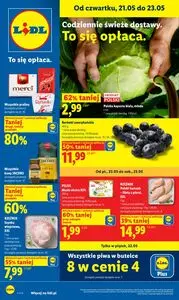 Gazetka promocyjna LIDL, ważna od 2026-05-21 do 2026-05-23.