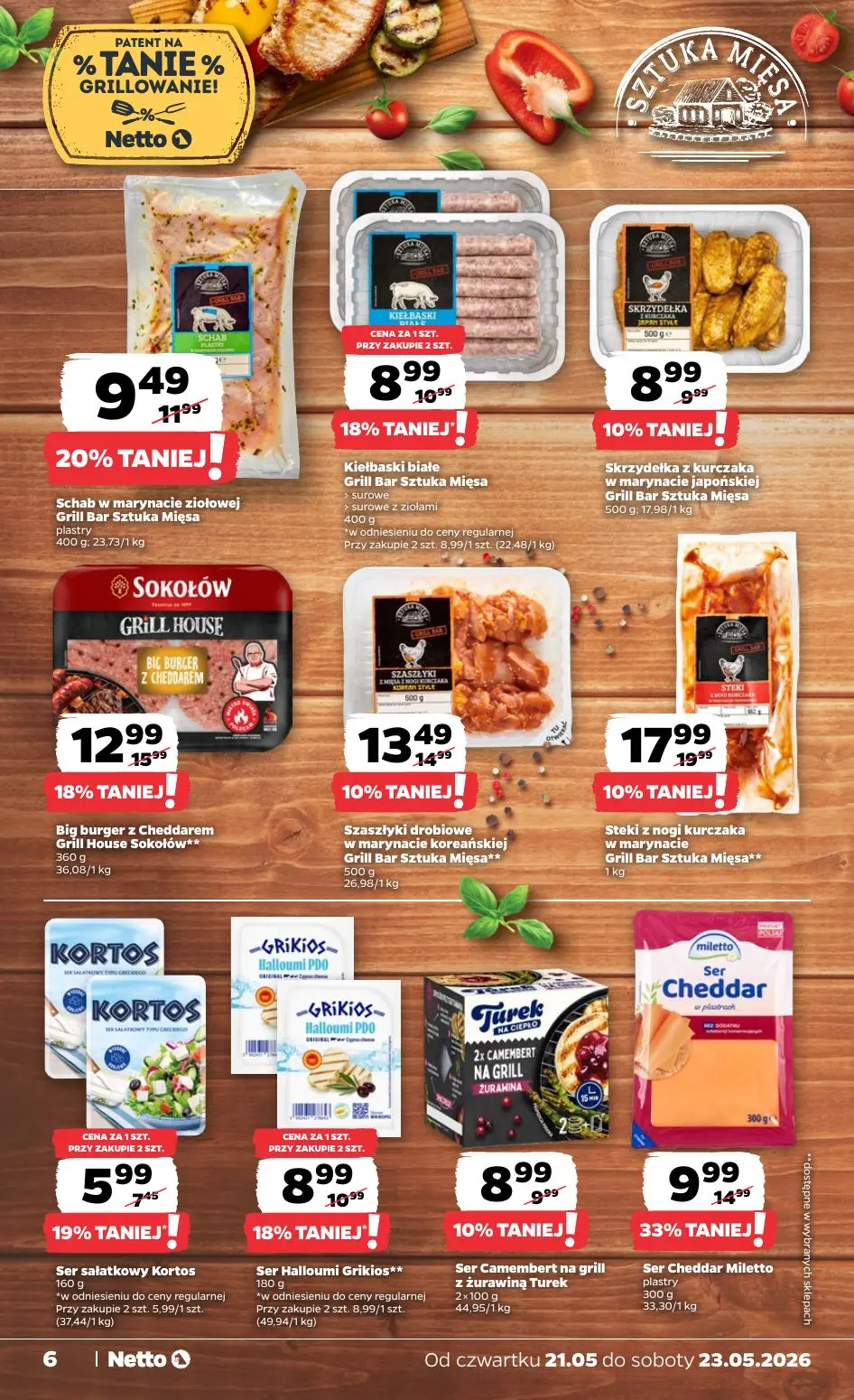 gazetka promocyjna NETTO Gazetka spożywcza - Strona 6