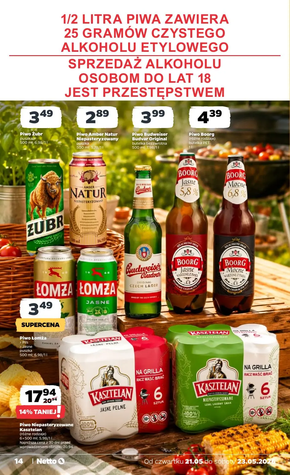 gazetka promocyjna NETTO Gazetka spożywcza - Strona 14