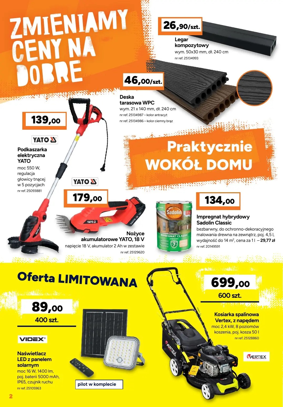 gazetka promocyjna BRICOMAN Zmieniamy ceny na dobre - Strona 2