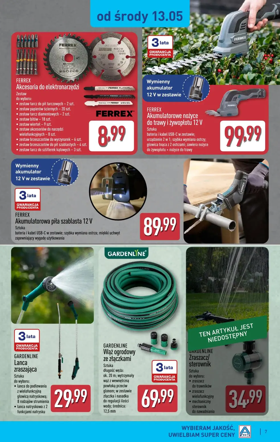 gazetka promocyjna ALDI Wybieram Aldi - Strona 7