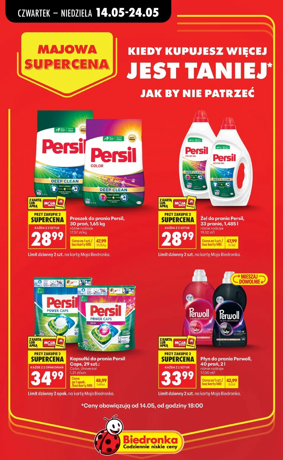 gazetka promocyjna Biedronka Majowa super cena - Strona 2