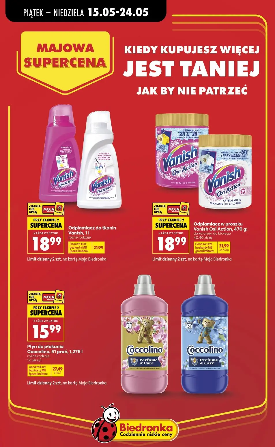 gazetka promocyjna Biedronka Majowa super cena - Strona 5