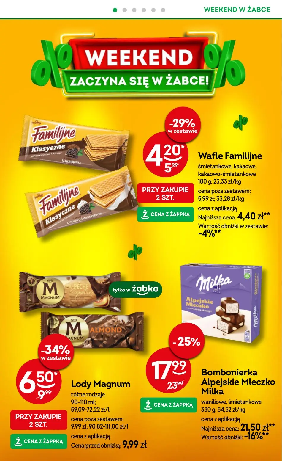 gazetka promocyjna Żabka Weekend w Żabce - Strona 2