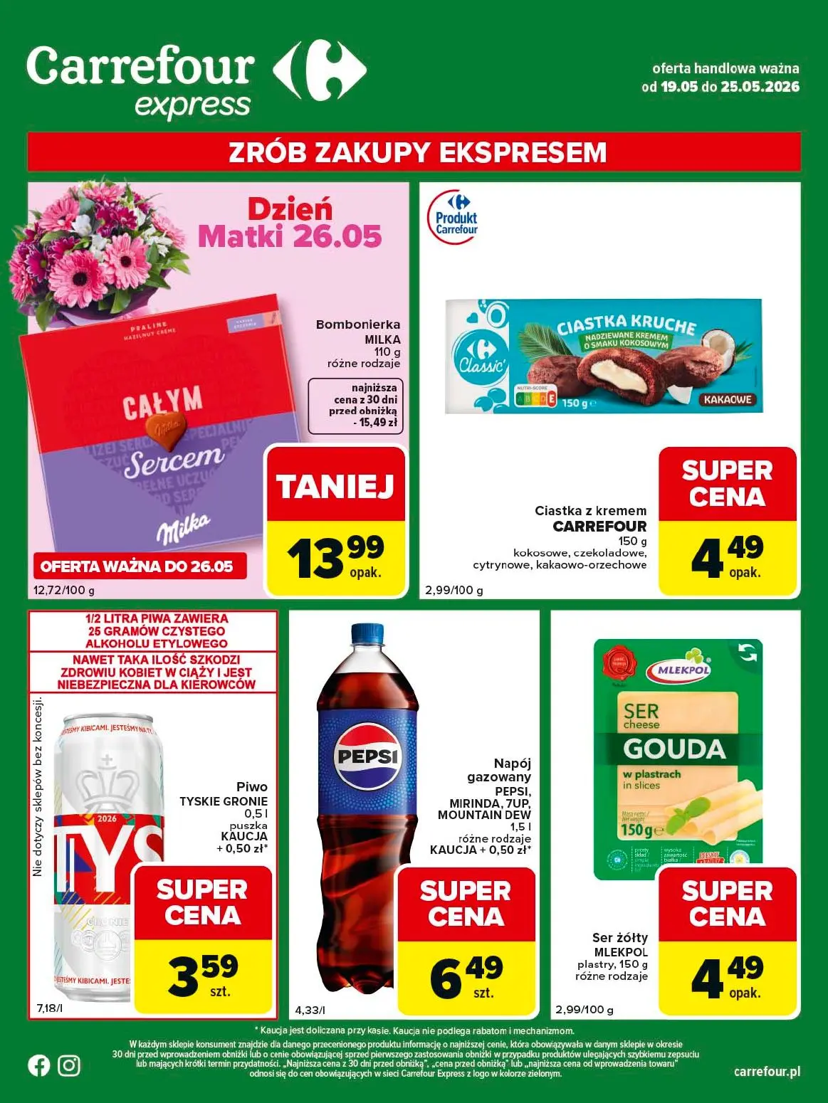 gazetka promocyjna Carrefour Express Zrób zakupy ekspresem - Strona 2