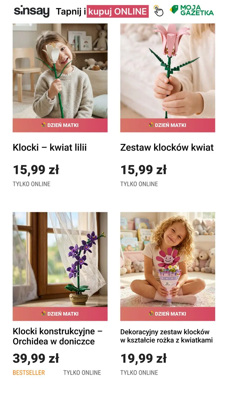gazetka promocyjna Sinsay 💐 Dzień Matki - Strona 2
