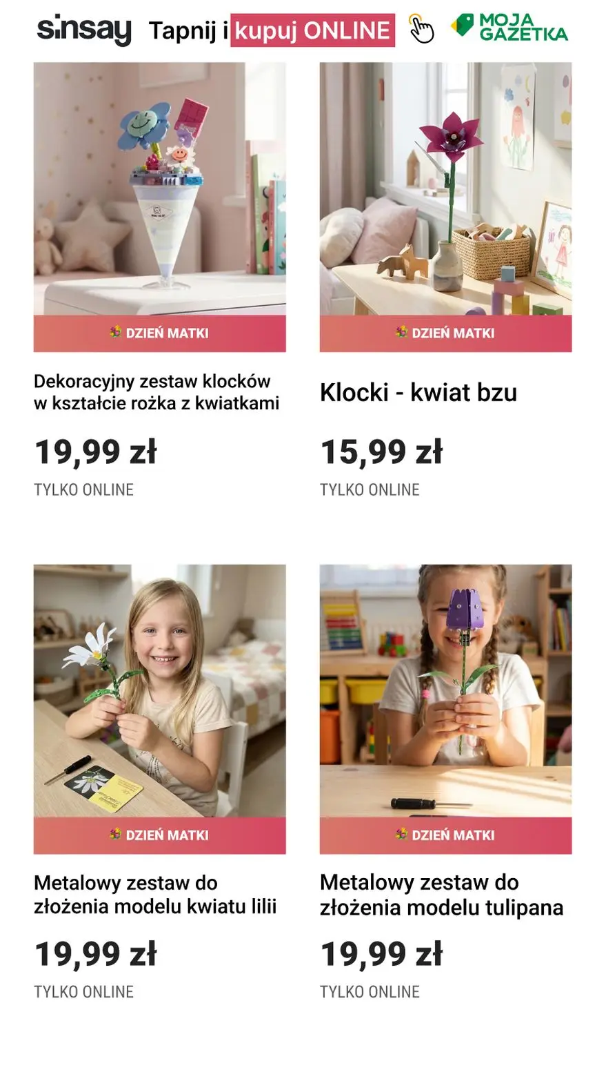 gazetka promocyjna Sinsay 💐 Dzień Matki - Strona 3