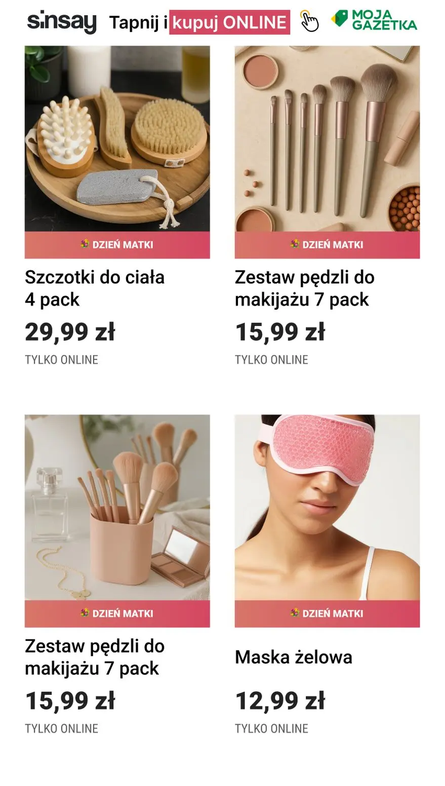 gazetka promocyjna Sinsay 💐 Dzień Matki - Strona 6