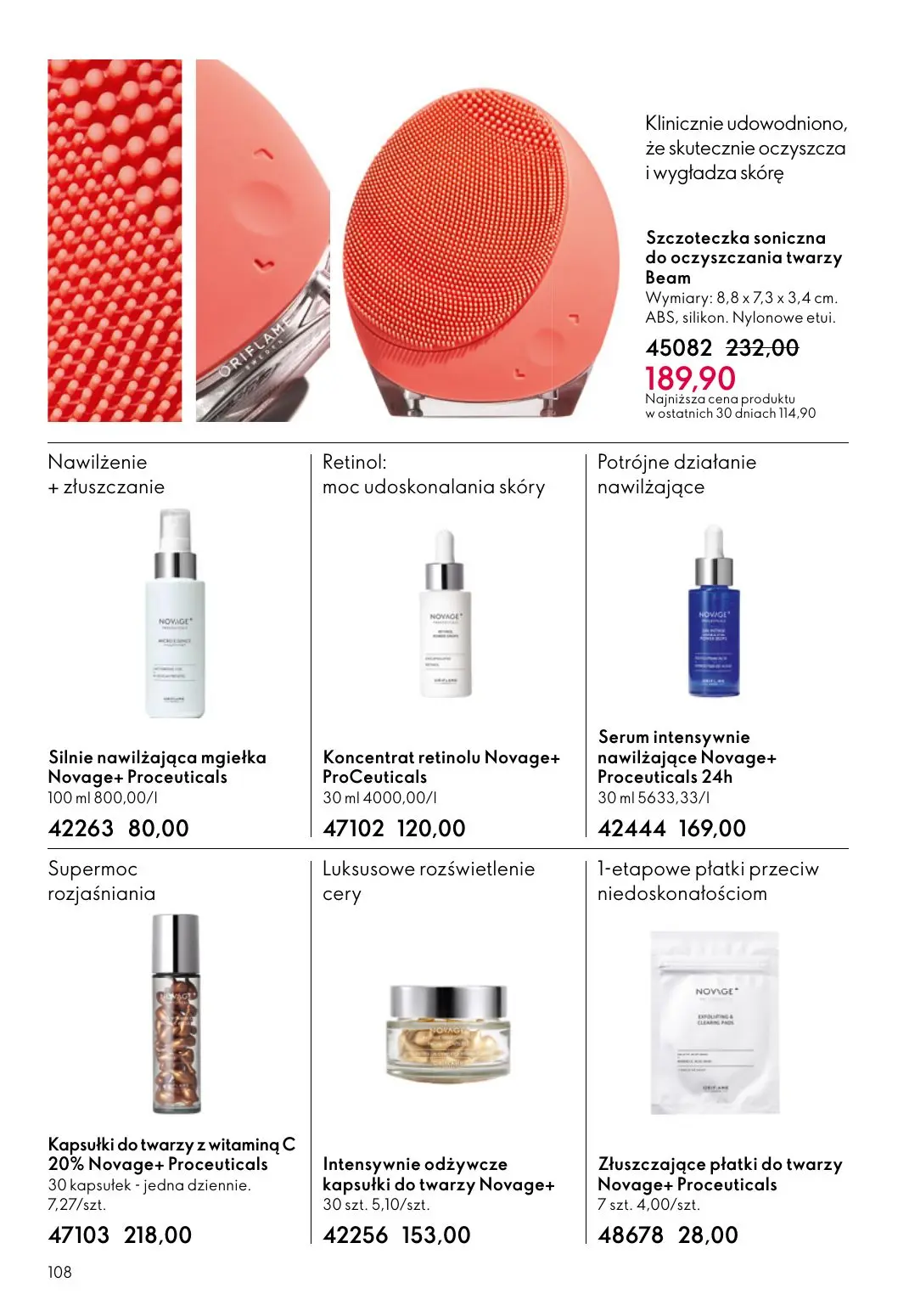 gazetka promocyjna ORIFLAME Pielęgnacja skóry, którą ona pokocha - Strona 108