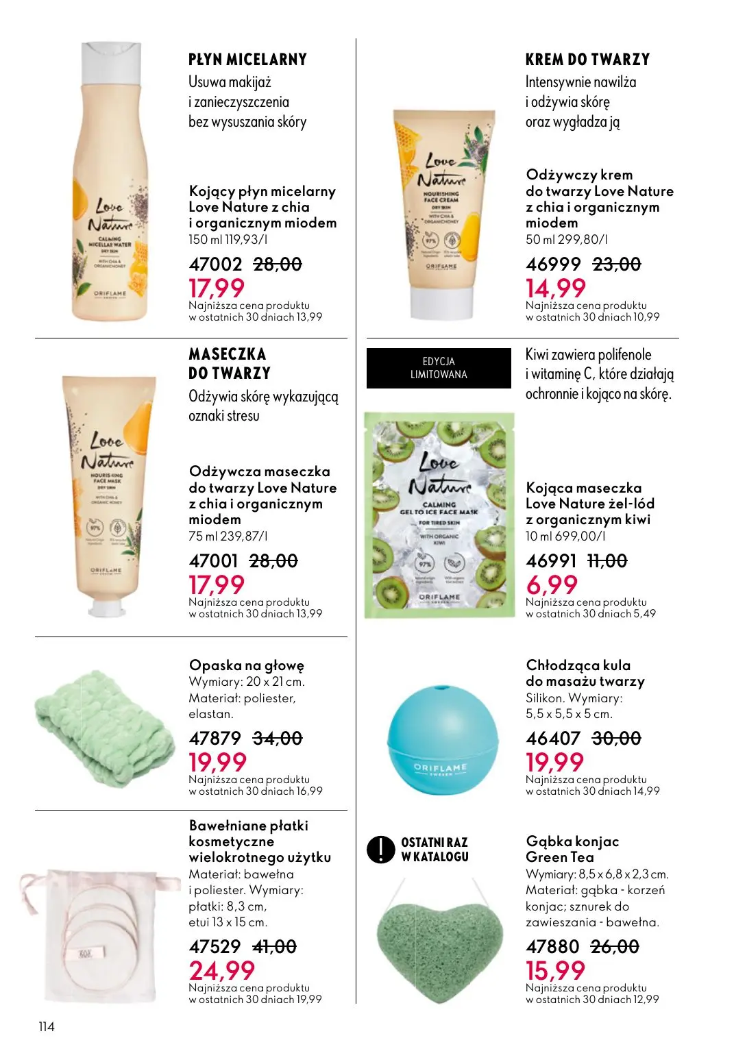 gazetka promocyjna ORIFLAME Pielęgnacja skóry, którą ona pokocha - Strona 114
