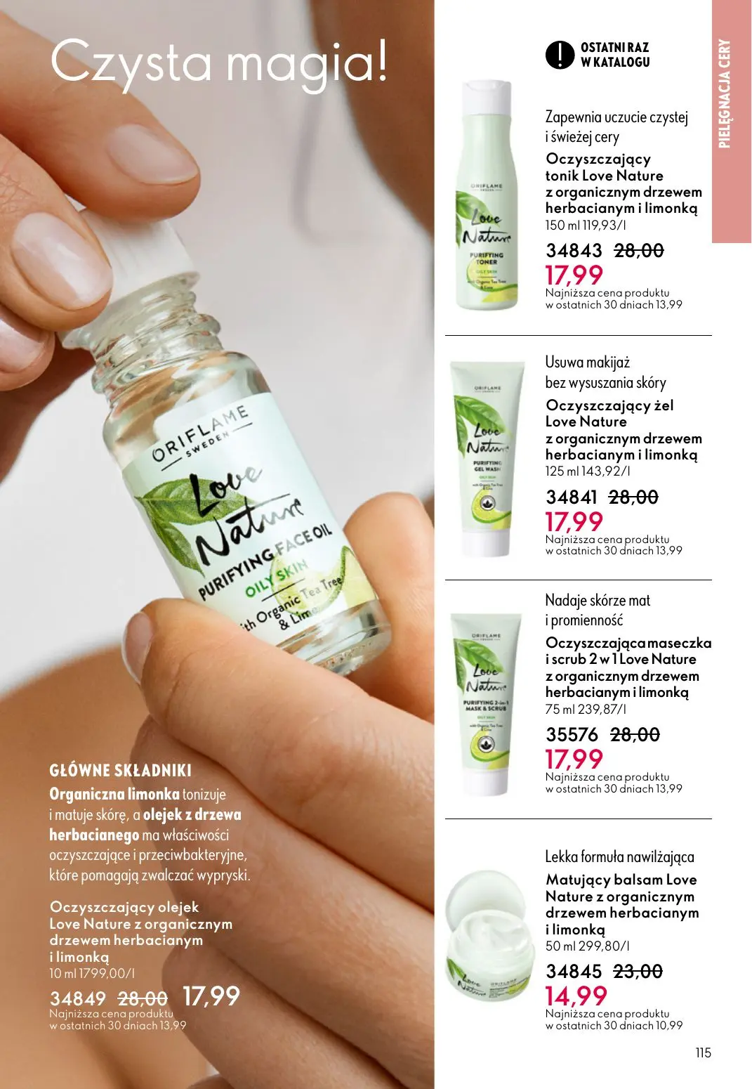 gazetka promocyjna ORIFLAME Pielęgnacja skóry, którą ona pokocha - Strona 115