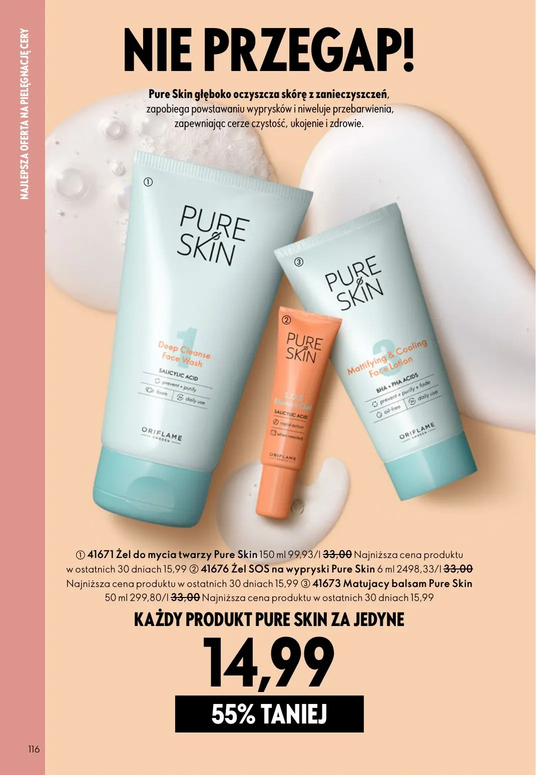 gazetka promocyjna ORIFLAME Pielęgnacja skóry, którą ona pokocha - Strona 116