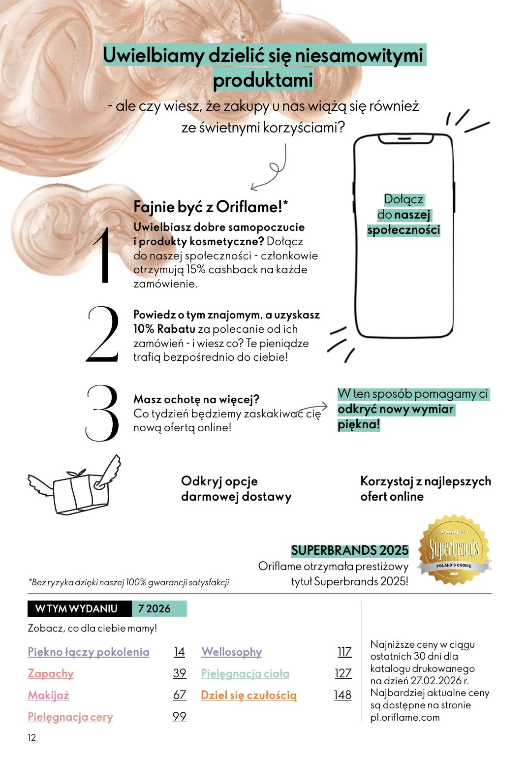 gazetka promocyjna ORIFLAME Pielęgnacja skóry, którą ona pokocha - Strona 12
