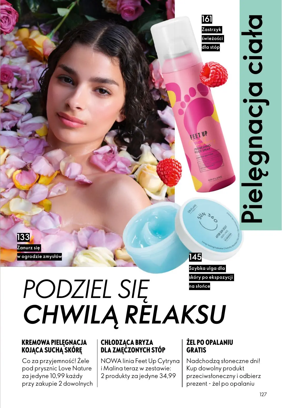gazetka promocyjna ORIFLAME Pielęgnacja skóry, którą ona pokocha - Strona 127