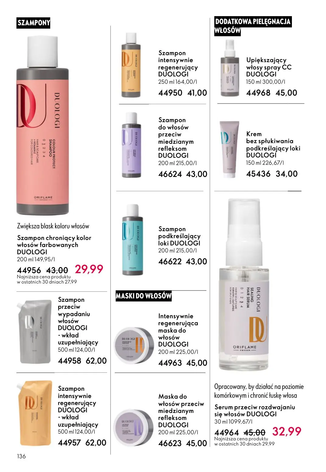gazetka promocyjna ORIFLAME Pielęgnacja skóry, którą ona pokocha - Strona 136