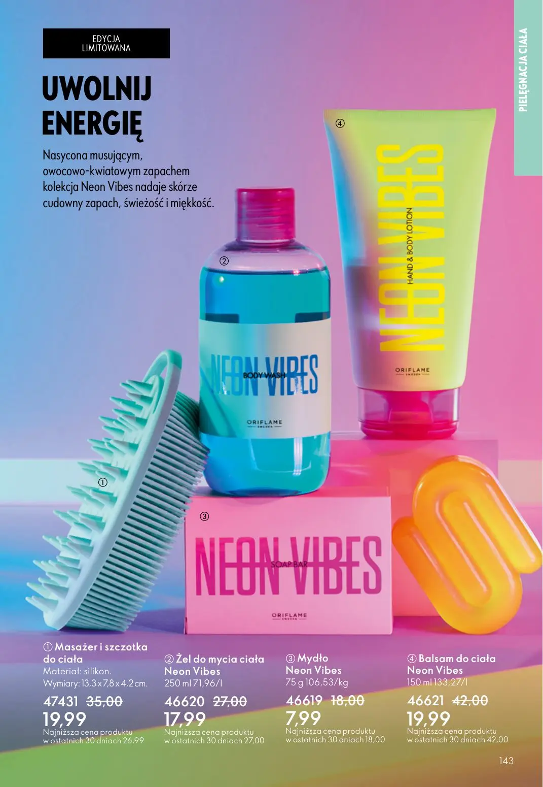 gazetka promocyjna ORIFLAME Pielęgnacja skóry, którą ona pokocha - Strona 143