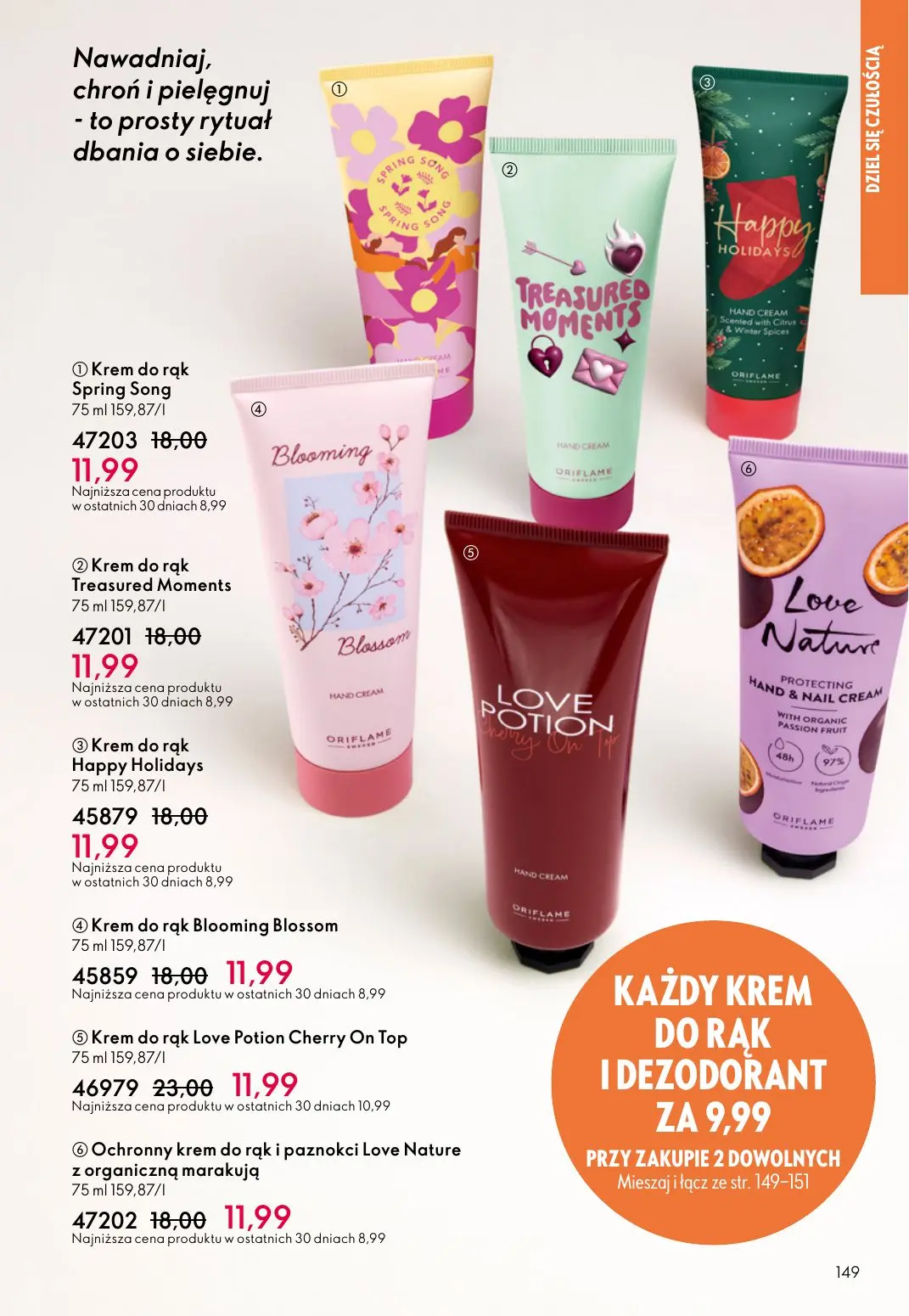 gazetka promocyjna ORIFLAME Pielęgnacja skóry, którą ona pokocha - Strona 149