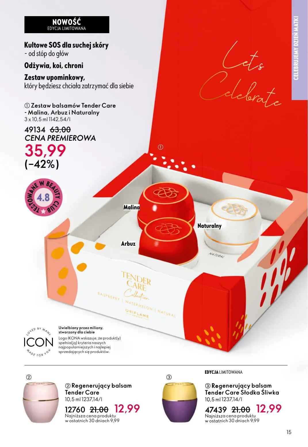 gazetka promocyjna ORIFLAME Pielęgnacja skóry, którą ona pokocha - Strona 15
