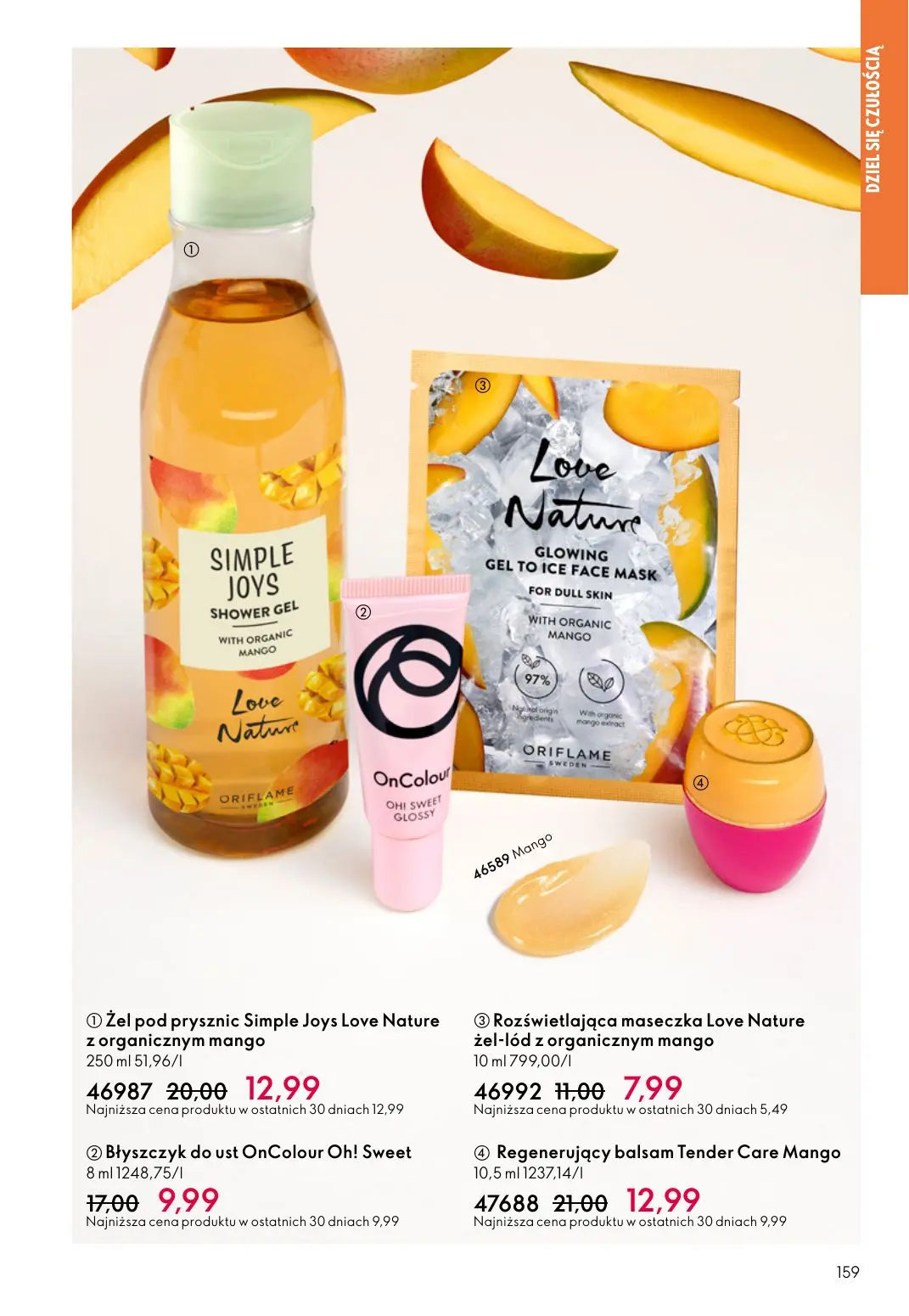 gazetka promocyjna ORIFLAME Pielęgnacja skóry, którą ona pokocha - Strona 159