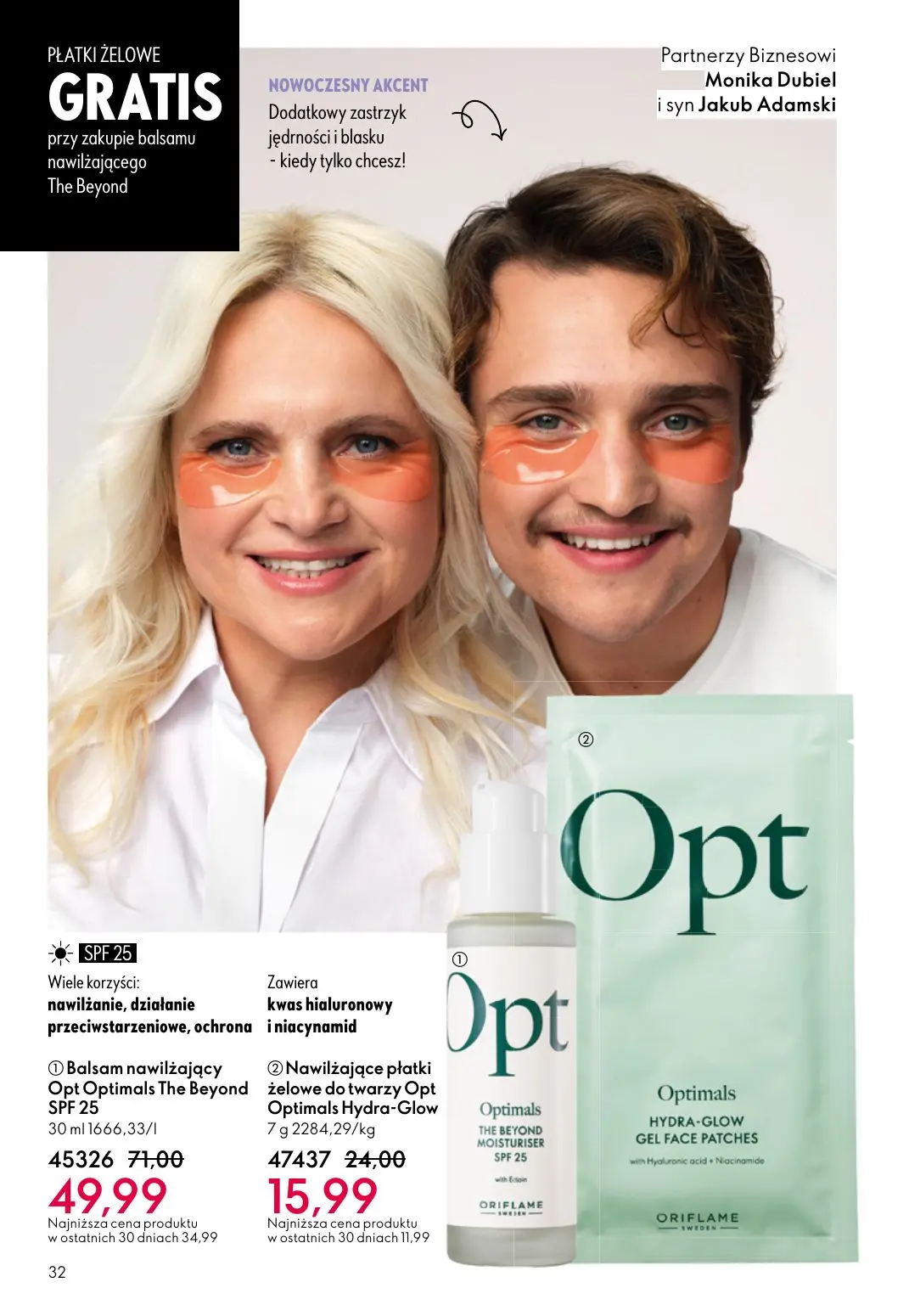 gazetka promocyjna ORIFLAME Pielęgnacja skóry, którą ona pokocha - Strona 32